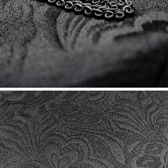 Mens Vintage Button Down Jacket. NWoT. Size XXL. Black. - Picture 3 of 4